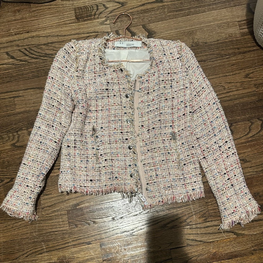 IRO Agnette Tweed Blazer (size 4/36)